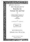 Cover of Petrarch's Remedies for Fortune Fair and Foul: References