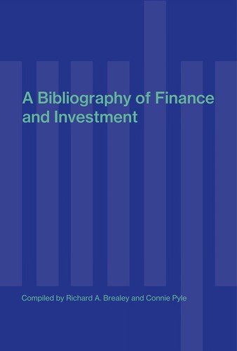 Cover of A bibliography of finance