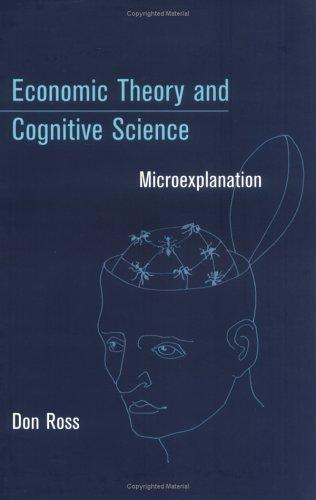 Cover of Economic Theory and Cognitive Science