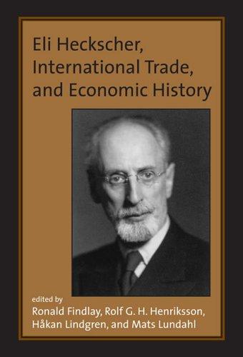 Cover of Eli Heckscher, international trade, and economic history