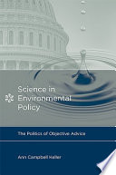 Cover of Science in Environmental Policy