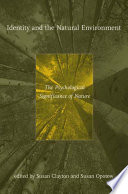 Cover of Identity and the Natural Environment
