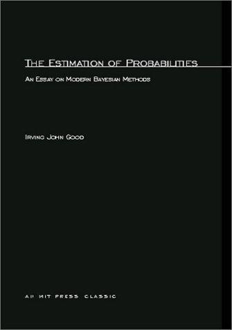 Cover of The estimation of probabilities