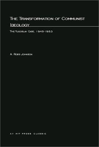 Cover of The Transformation of Communist Ideology