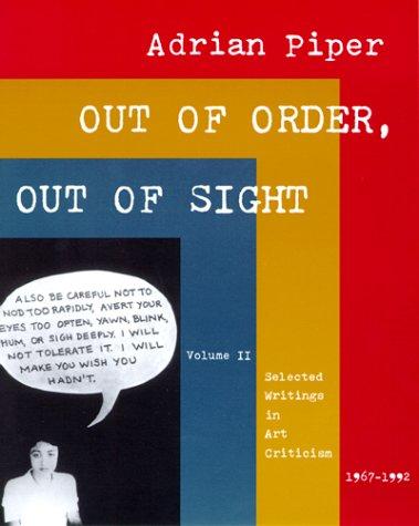 Cover of Out of Order, Out of Sight, Vol. II