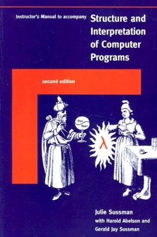 Cover of Instructor's Manual to Accompany Structure and Interpretation of Computer Programs