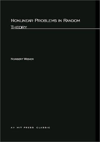 Cover of Nonlinear problems in random theory