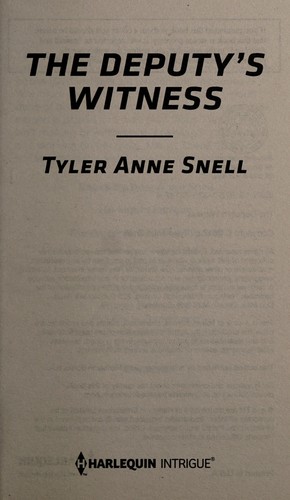 Cover of The deputy's witness