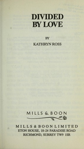 Cover of Divided by Love