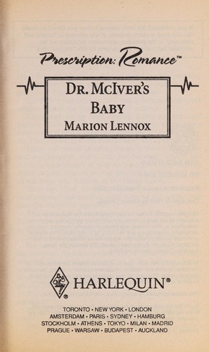 Cover of Dr McIver's Baby