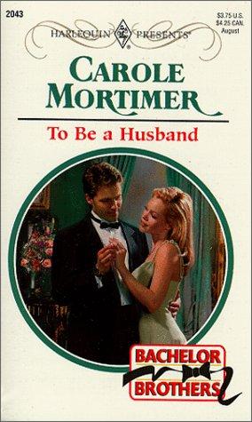 Cover of To Be A Husband