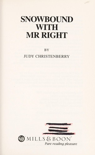 Cover of Snowbound with Mr Right
