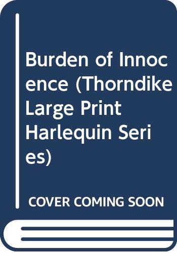 Cover of Burden of Innocence