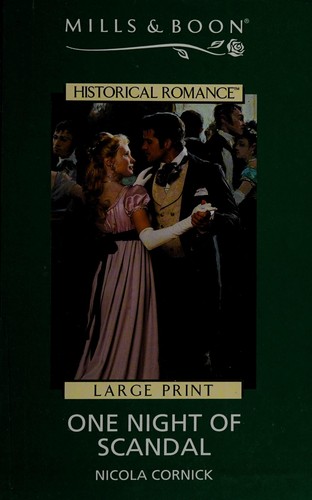 Cover of One Night of Scandal