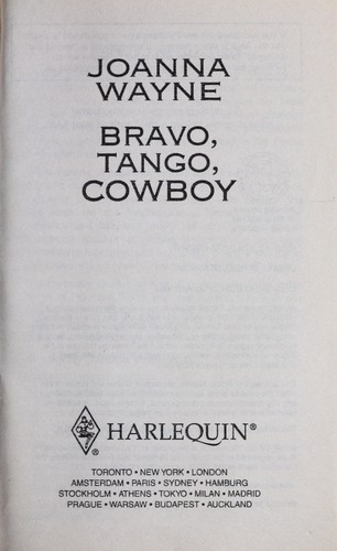 Cover of Bravo, tango, cowboy