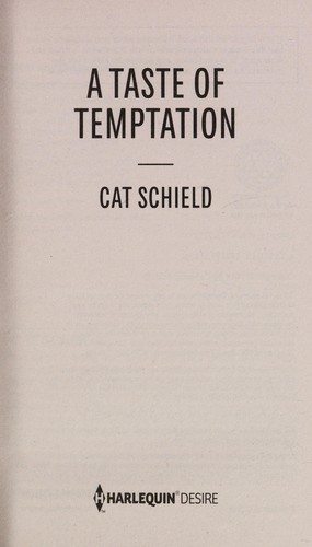 Cover of A taste of temptation