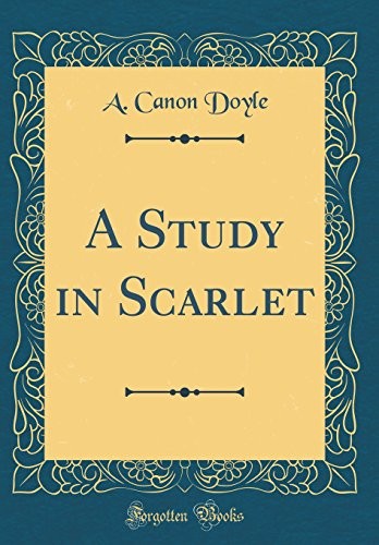 Cover of A Study in Scarlet