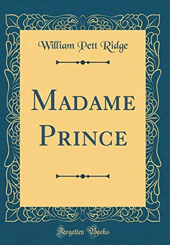 Cover of Madame Prince (Classic Reprint)