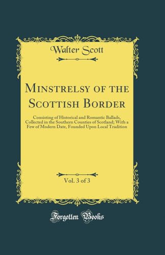 Cover of Minstrelsy of the Scottish Border, Vol. 3