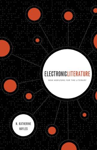 Cover of Electronic Literature: New Horizons for the Literary