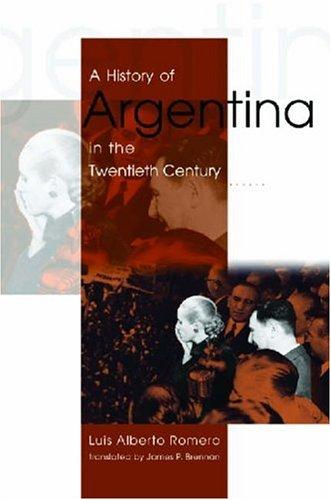 Cover of A History of Argentina in the Twentieth Century