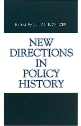 Cover of New Directions in Policy History (Issues in Policy History)