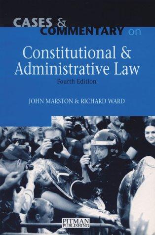 Cover of Cases and commentary on constitutional and administrative law