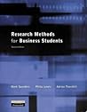 Cover of Research Methods for Business Students