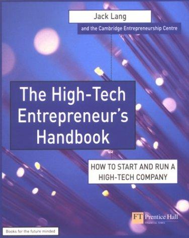 Cover of High-Tech Entrepreneur's Handbook