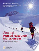 Cover of Strategic Human Resource Management