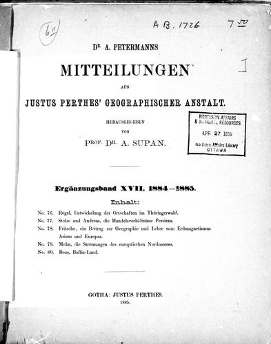 Cover of Baffin-Land