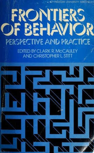 Cover of Frontiers of behavior