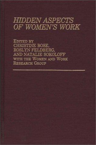 Cover of Hidden aspects of women's work