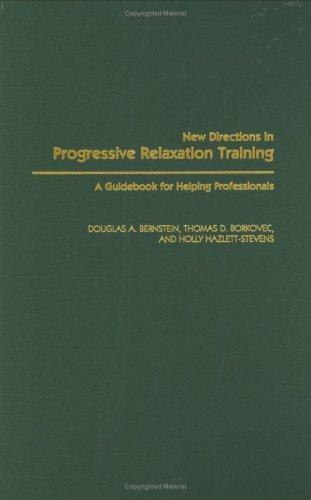 Cover of New Directions in Progressive Relaxation Training