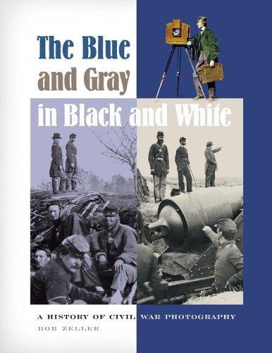 Cover of The blue and gray in black and white