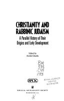 Cover of Christianity and rabbinic Judaism