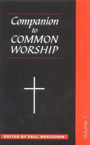 Cover of A Companion to Common Worship