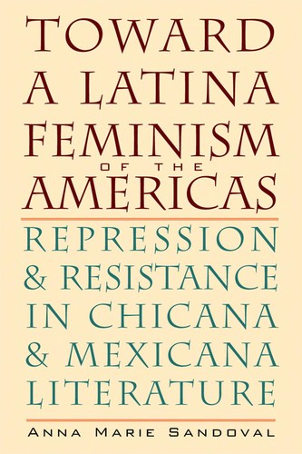 Cover of Toward a Latina feminism of the Americas
