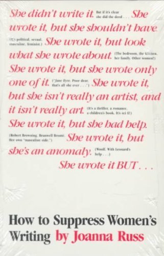 Cover of How to Suppress Women's Writing