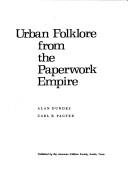Cover of Urban folklore from the paperwork empire