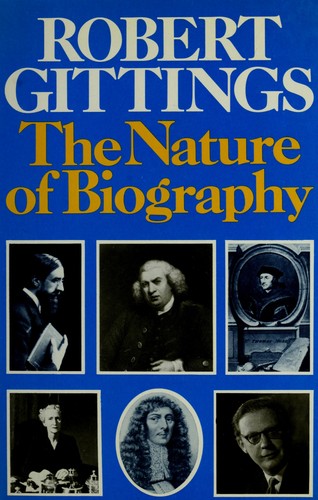 Cover of The nature of biography