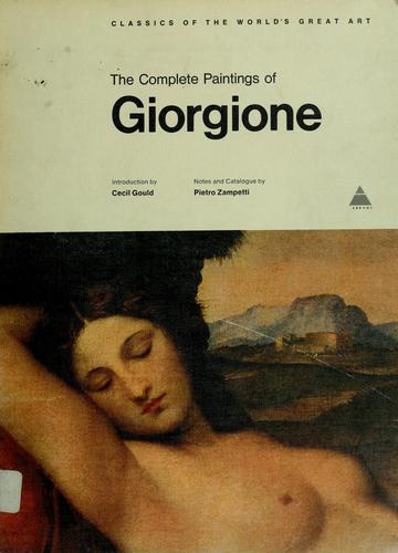 Cover of The Complete Paintings of Giorgione