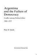 Cover of Argentina and the failure of democracy