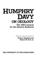 Cover of Humphry Davy on geology