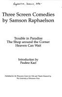 Cover of Three screen comedies