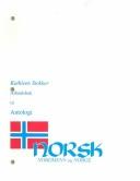 Cover of Lærerveiledning til Norsk, nordmenn og Norge : antologi