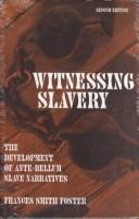 Cover of Witnessing slavery