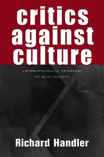 Cover of Critics against culture
