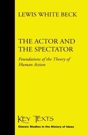 Cover of The actor and the spectator