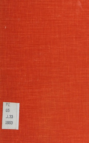 Cover of Literacy and the survival of humanism